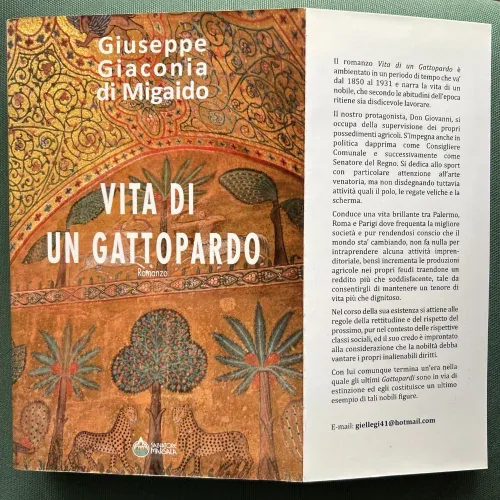 Copertina del romanzo Vita di un Gattopardo di Giuseppe Giaconia Di Migaido